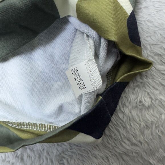 Womens XPlusWear Camo Co Ord Set 5XL Two Piece  Crop Top Skirt Casual Outfit NWT - Picture 10 of 13